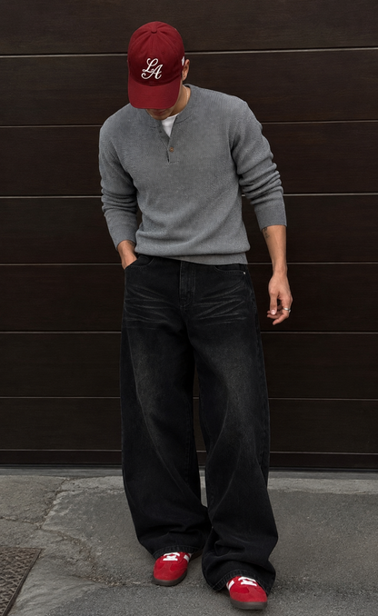 Fade Wide-Leg Jeans