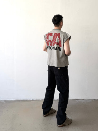 Rivington Roi Rebis Grey Minimal Graphic T-Shirt
