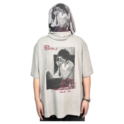Punk Rock Vintage Graphic Oversized T-Shirt