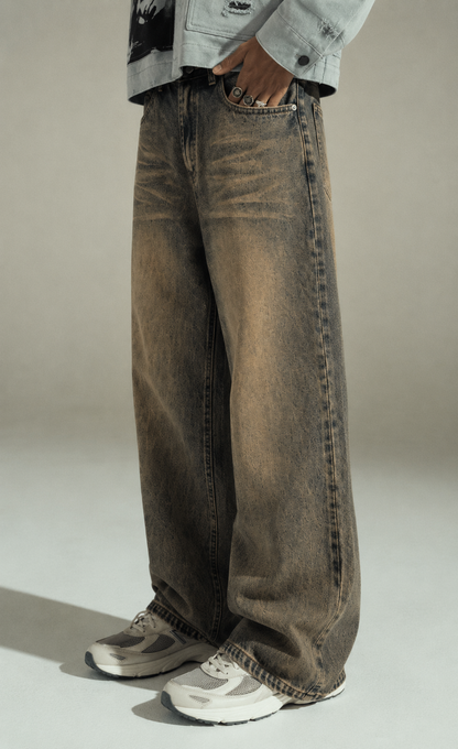 Fade Wide-Leg Jeans