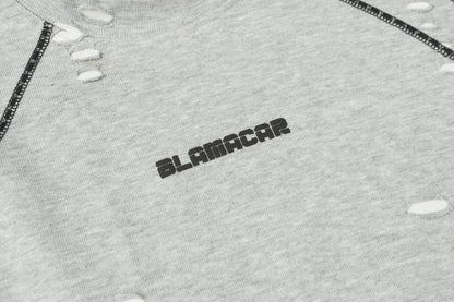Scarline Distress Seam Tshirt