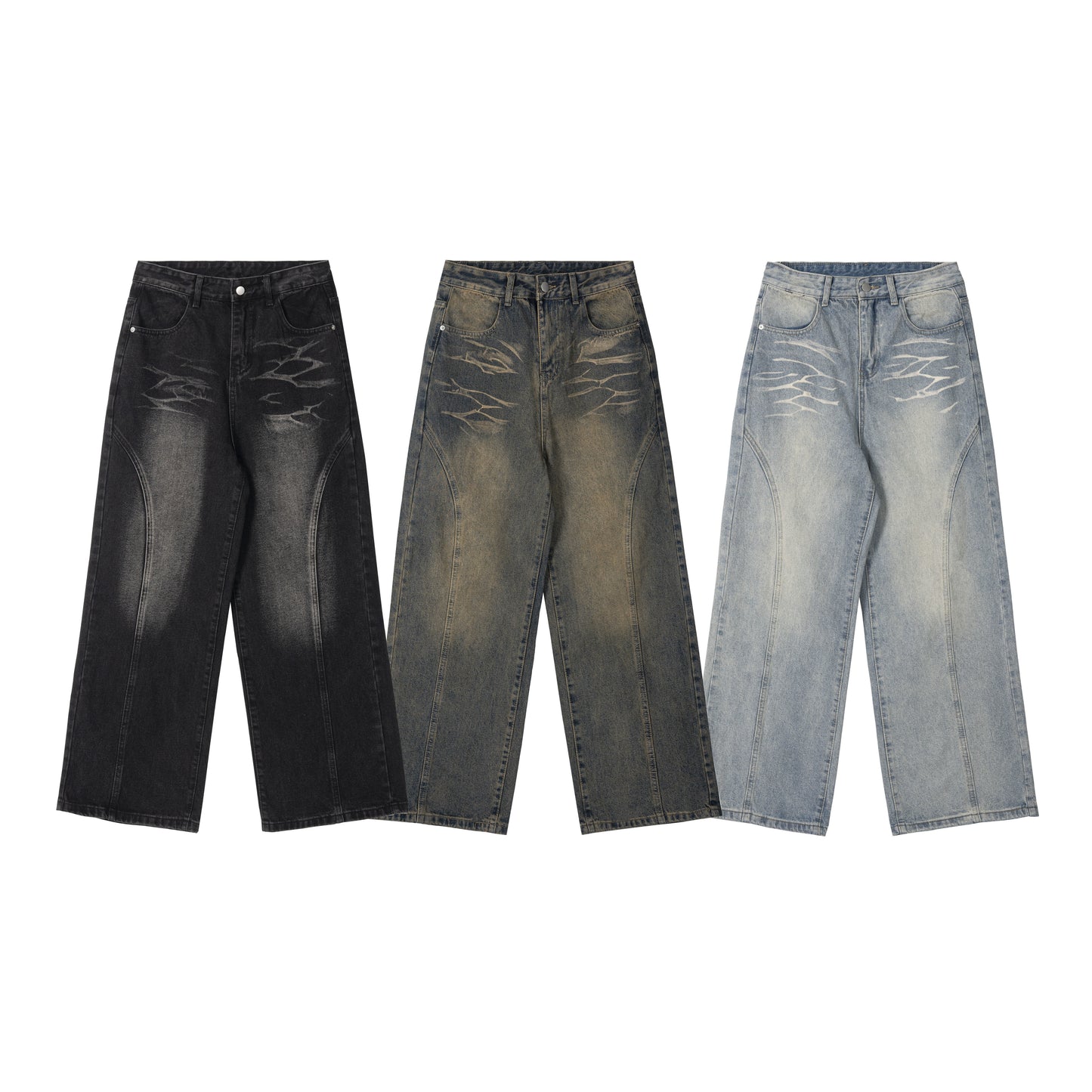 Vintage Faded Jeans