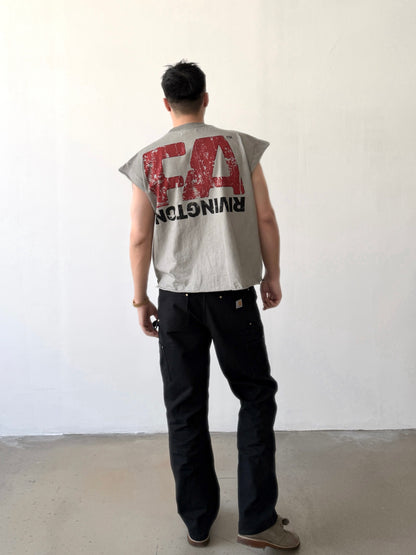 Rivington Roi Rebis Grey Minimal Graphic T-Shirt