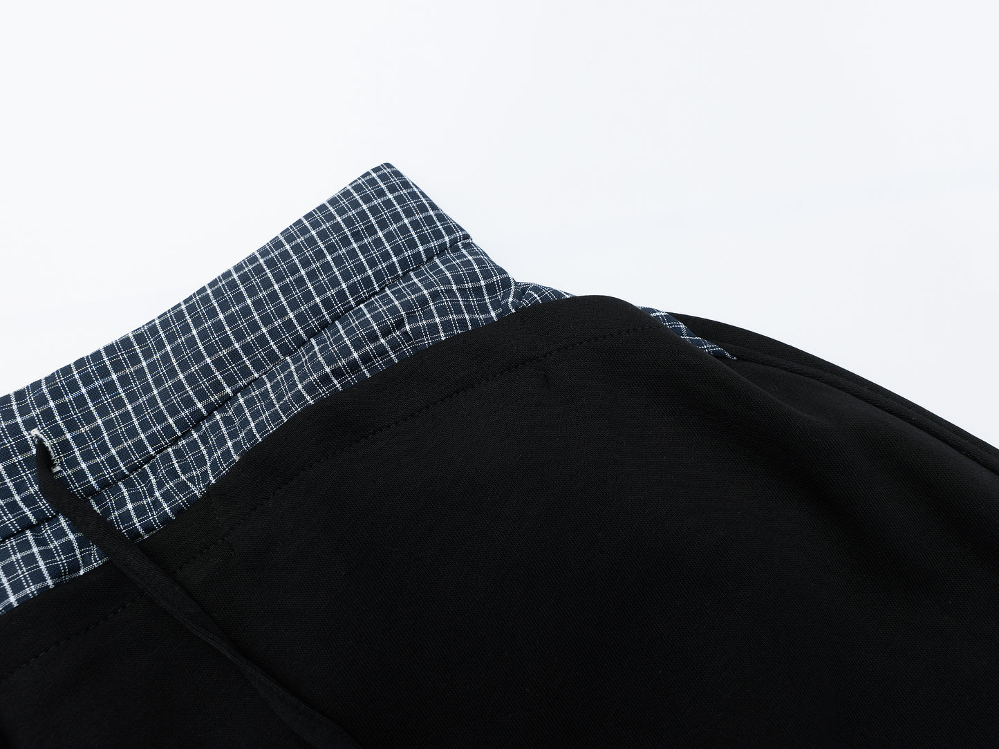 Plaid Baggy Pants