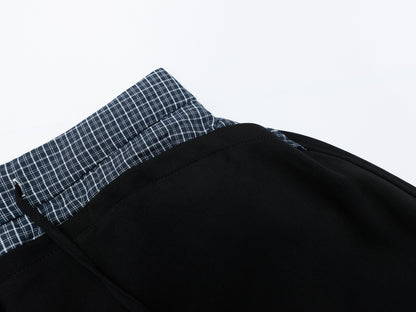 Plaid Baggy Pants