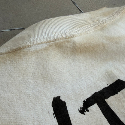 Rebel World Raw Edge Cream T-Shirt