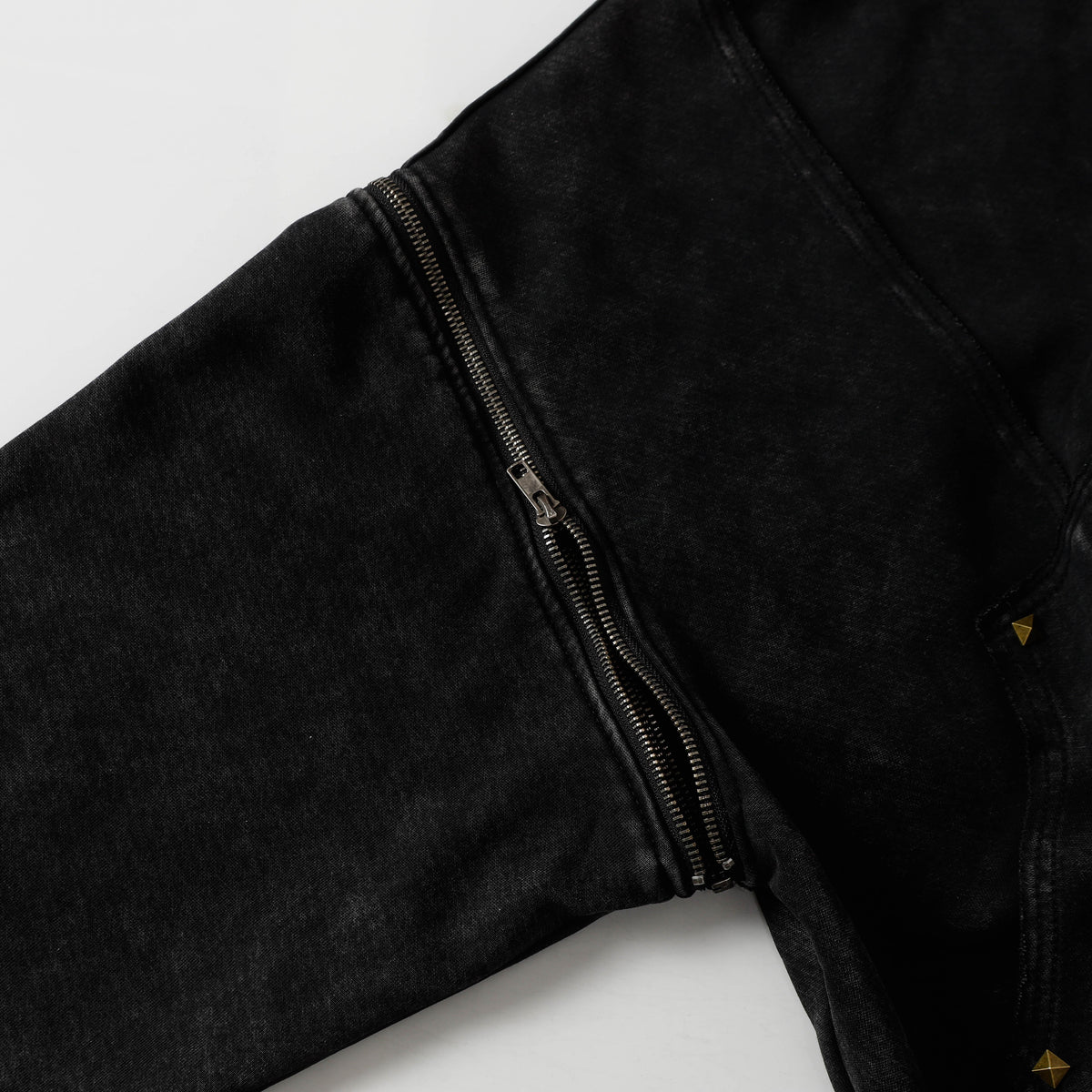 Rivet Zip Hoodie