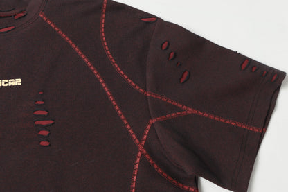 Scarline Distress Seam Tshirt