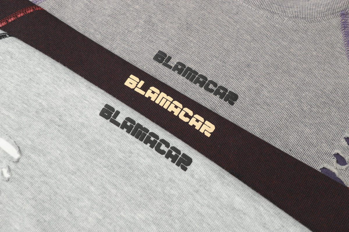 Scarline Distress Seam Tshirt