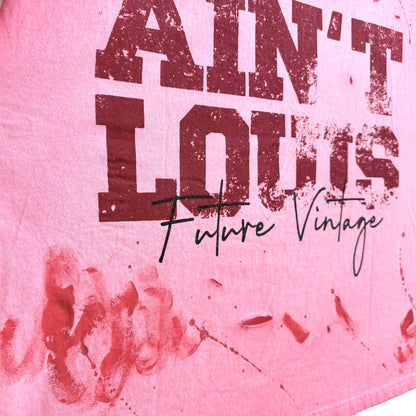 Saint Louis Raw Edge Pink Graphic T-Shirt