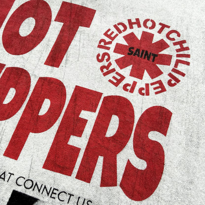 Red Hot Chilli Peppers White Graphic T-Shirt
