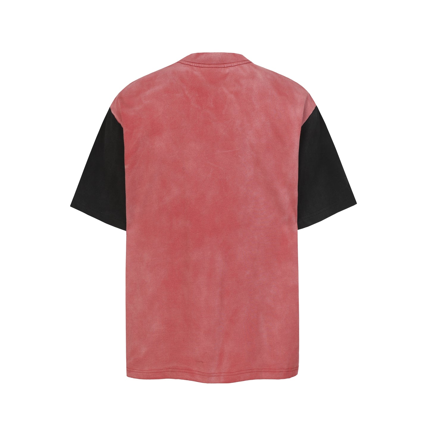 Vintage Graphic Contrast Sleeve Oversized T-Shirt