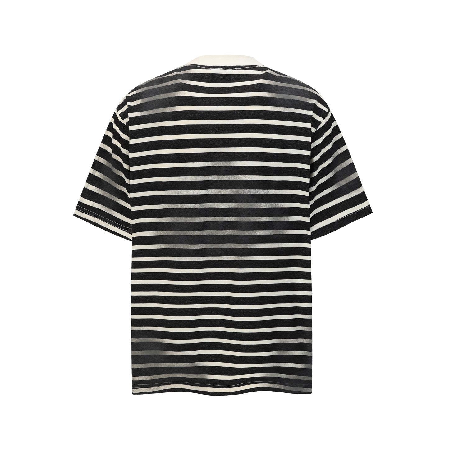 Vintage Stripe Graphic Oversized T-Shirt
