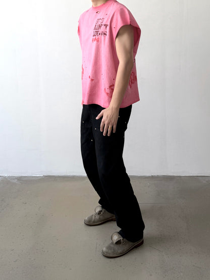 Saint Louis Raw Edge Pink Graphic T-Shirt