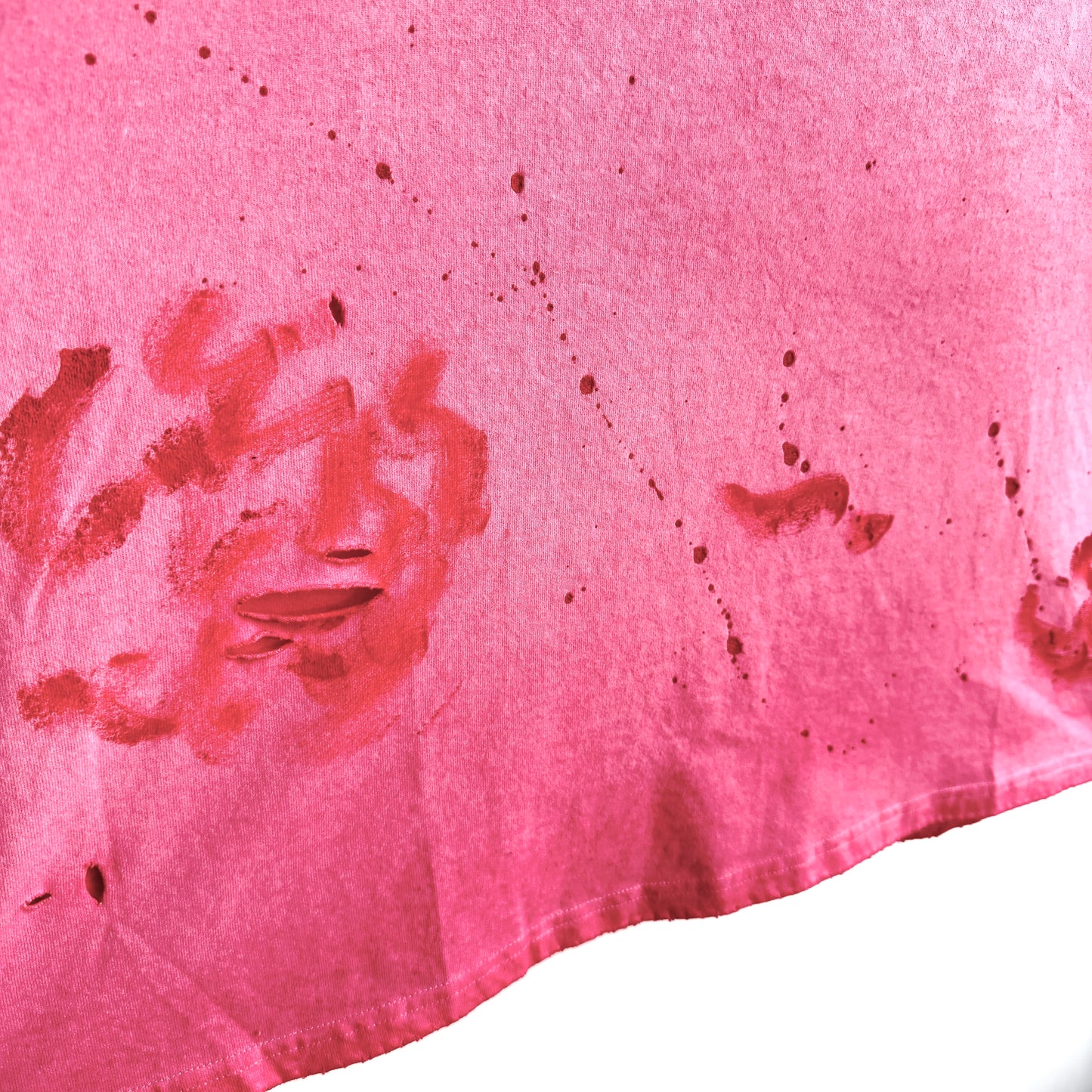 Saint Louis Raw Edge Pink Graphic T-Shirt