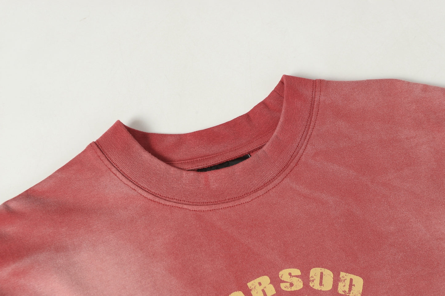 Vintage Graphic Contrast Sleeve Oversized T-Shirt