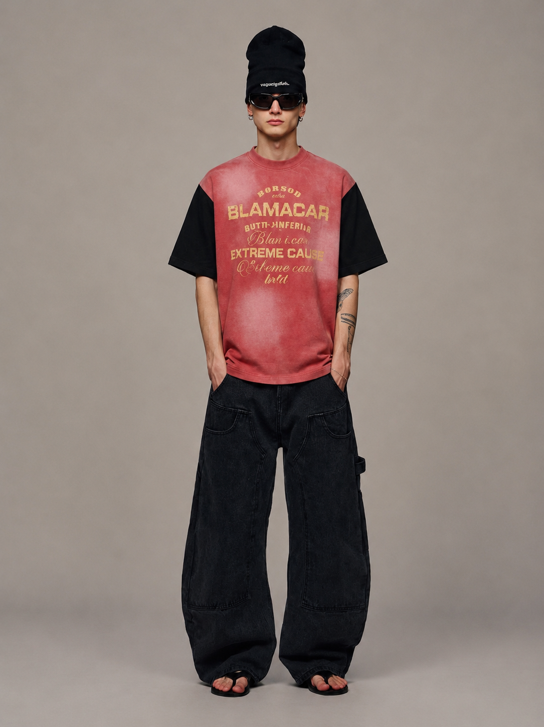 Retro Split Tee