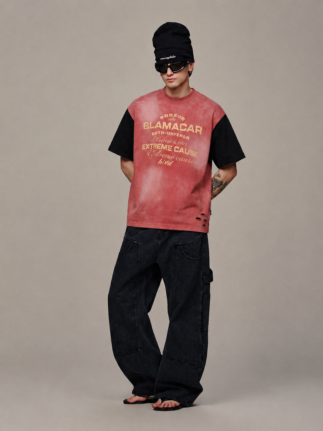 Retro Split Tee